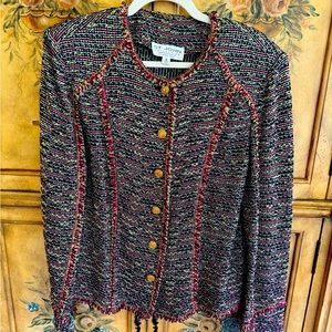 St John Collection multi blazer